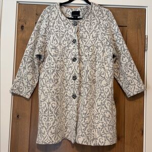 Cynthia Rowley Womens Wool Blend Single Breasted Pea Coat Coatagin Womens 1X